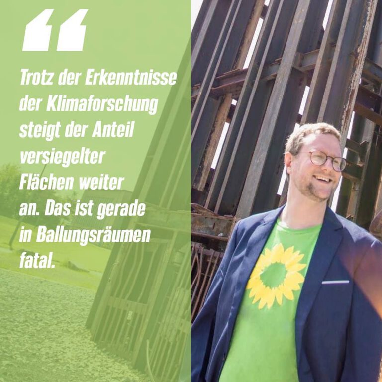 Flächenrecycling statt Versiegelung