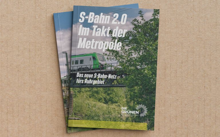 Grüne stellen Konzept für S-Bahn-Ausbau im Ruhrgebiet vor