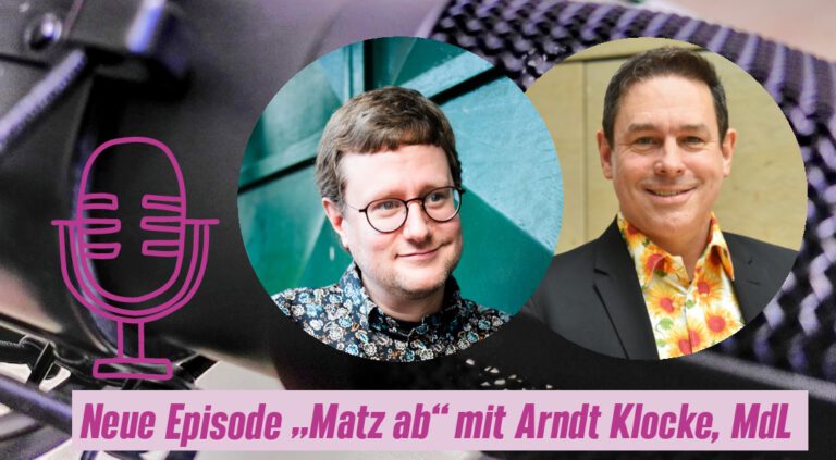 Matz ab! Mobilitätstalk mit Arndt Klocke