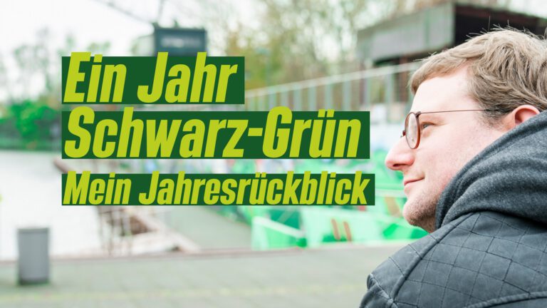 Ein Jahr Schwarz-Grün – Mein persönlicher Jahresbericht