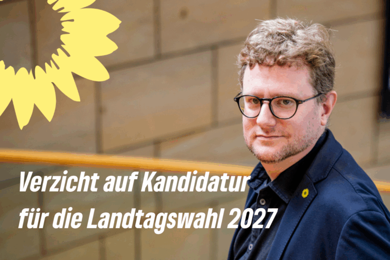Verzicht auf Kandidatur für die Landtagswahl 2027