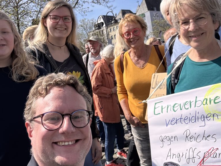 Erneuerbare Energien verteidigen in Köln