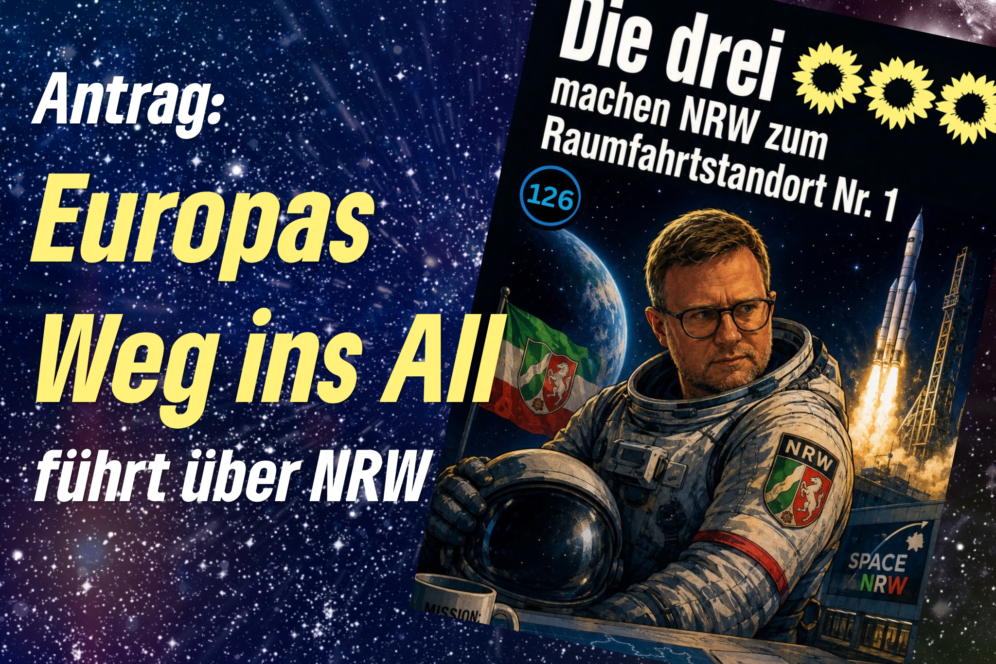 Antrag: Europas Weg ins All führt über NRW